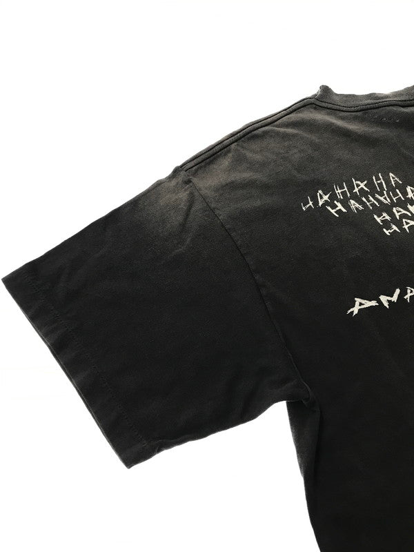 【中古美品】【メンズ】 SAINT MICHAEL セント マイケル × THE DARK KNIGHT ザ ダークナイト BTM_SS TEE SM-HR8-0000C54 Tシャツ 半袖Tシャツ 142-260630-na-09-tagh サイズ：L カラー：ブラック 万代Net店