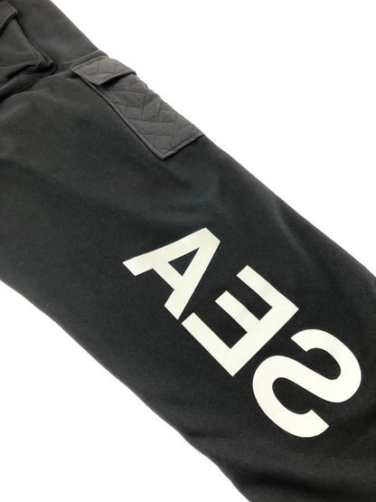【中古美品】【メンズ】 WIND AND SEA ウィンダンシー 23SS QUILTING SWEAT CARGO PANTS WDS-O-GEN-23-Q2-PT-03 キルティング スウェット パンツ ボトムス 153-260624-rt-24-tagh サイズ：M カラー：ブラック 万代Net店
