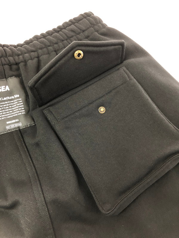【中古美品】【メンズ】 WIND AND SEA ウィンダンシー 23SS QUILTING SWEAT CARGO PANTS WDS-O-GEN-23-Q2-PT-03 キルティング スウェット パンツ ボトムス 153-260624-rt-24-tagh サイズ：M カラー：ブラック 万代Net店