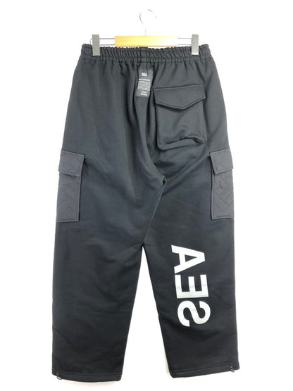 【中古美品】【メンズ】 WIND AND SEA ウィンダンシー 23SS QUILTING SWEAT CARGO PANTS WDS-O-GEN-23-Q2-PT-03 キルティング スウェット パンツ ボトムス 153-260624-rt-24-tagh サイズ：M カラー：ブラック 万代Net店