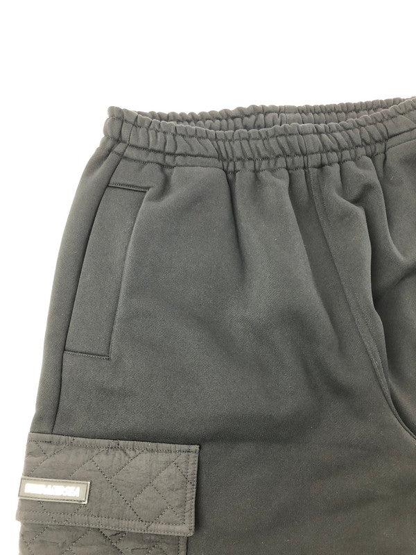 【中古美品】【メンズ】 WIND AND SEA ウィンダンシー 23SS QUILTING SWEAT CARGO PANTS WDS-O-GEN-23-Q2-PT-03 キルティング スウェット パンツ ボトムス 153-260624-rt-24-tagh サイズ：M カラー：ブラック 万代Net店