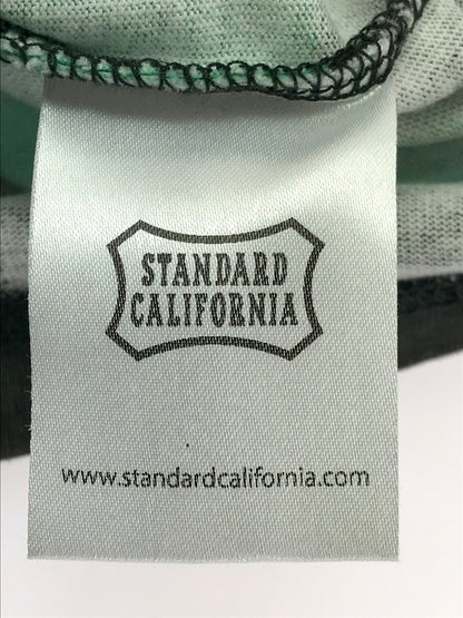 【中古品】【メンズ】 STANDARD CALIFORNIA スタンダード カルフォルニア PRINT BORDER LS プリント ボーダー ロング スリーブ Tシャツ トップス 145-260619-rt-22-tagh サイズ：M カラー：グリーン 万代Net店