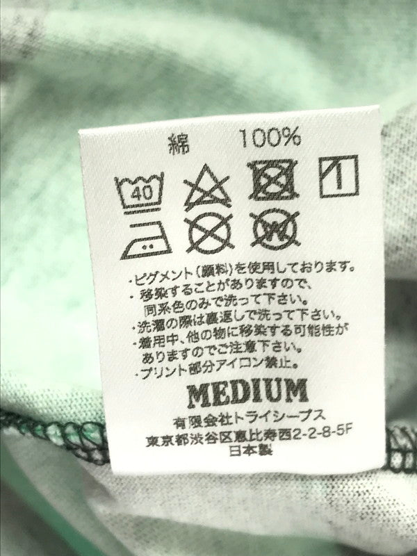 【中古品】【メンズ】 STANDARD CALIFORNIA スタンダード カルフォルニア PRINT BORDER LS プリント ボーダー ロング スリーブ Tシャツ トップス 145-260619-rt-22-tagh サイズ：M カラー：グリーン 万代Net店