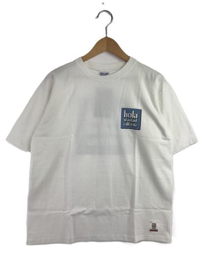 【中古美品】【メンズ】 STANDARD CALIFORNIA スタンダード カルフォルニア HEAVYWEIGHT T W LOGO SD STORE LIMITED ストア リミテッド 半袖Tシャツ トップス 145-260619-rt-14-tagh サイズ：M カラー：ホワイト 万代Net店