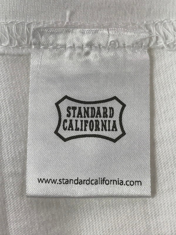 【中古美品】【メンズ】 STANDARD CALIFORNIA スタンダード カルフォルニア HEAVYWEIGHT T W LOGO SD STORE LIMITED ストア リミテッド 半袖Tシャツ トップス 145-260619-rt-14-tagh サイズ：M カラー：ホワイト 万代Net店
