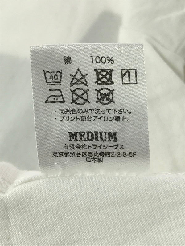 【中古美品】【メンズ】 STANDARD CALIFORNIA スタンダード カルフォルニア HEAVYWEIGHT T W LOGO SD STORE LIMITED ストア リミテッド 半袖Tシャツ トップス 145-260619-rt-14-tagh サイズ：M カラー：ホワイト 万代Net店