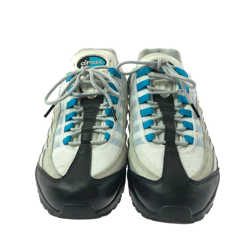 【中古品】【メンズ】 NIKE ナイキ AIR MAX 95 CZ8684-001 エアマックス 95 スニーカー 靴 160-260622-na-06-tagh サイズ：28cm US 10 カラー：GREY FOG/LASER BLUE-WHITE-BLACK 万代Net店