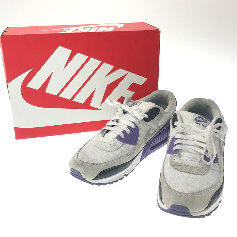 【現状渡し品】【メンズ】 NIKE ナイキ AIR MAX 90 DM0029-114 エアマックス 90 スニーカー 靴 160-260612-na-19-tagh サイズ：29cm US 11 カラー：WHITE/DUSTY AMETHYST/PHOTON DUST/LIGHT SMOKE GREY 万代Net店