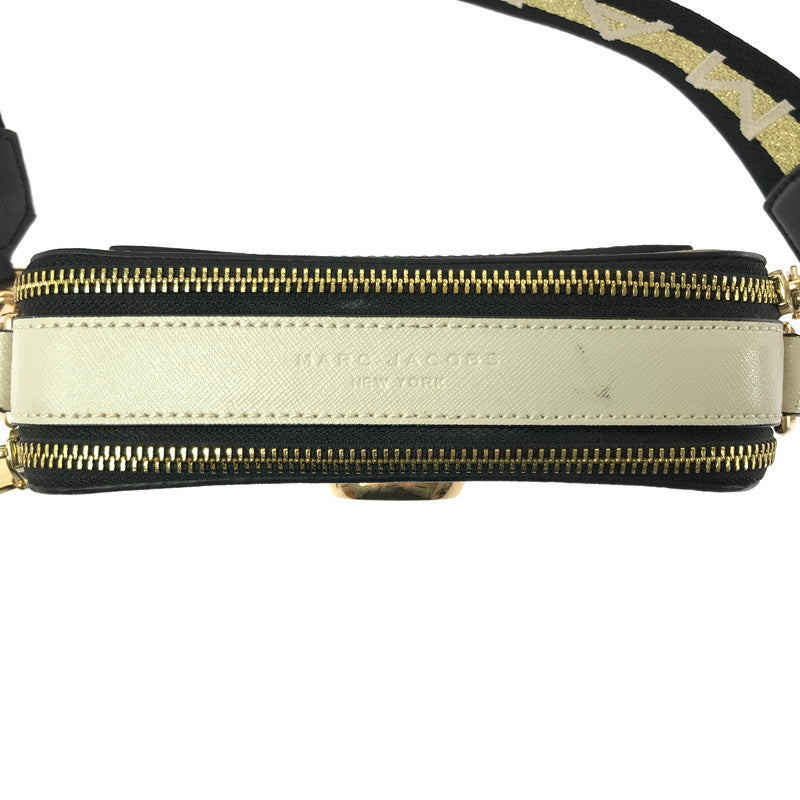 【中古品】【レディース】 MARC JACOBS マークジェイコブス THE SNAPSHOT M0014146 ザ スナップショット ショルダーバッグ "CEMENT MULCH" カバン 180-260616-na-07-tagh カラー：ブラウン系 万代Net店