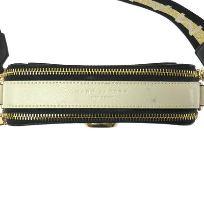 【中古品】【レディース】 MARC JACOBS マークジェイコブス THE SNAPSHOT M0014146 ザ スナップショット ショルダーバッグ "CEMENT MULCH" カバン 180-260616-na-07-tagh カラー：ブラウン系 万代Net店