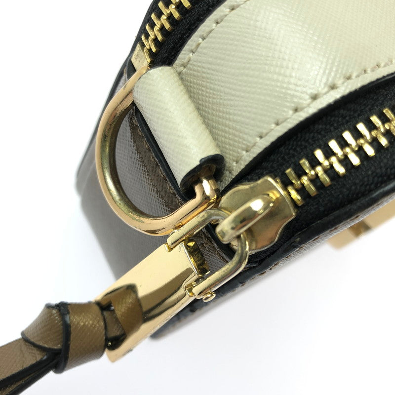 【中古品】【レディース】 MARC JACOBS マークジェイコブス THE SNAPSHOT M0014146 ザ スナップショット ショルダーバッグ "CEMENT MULCH" カバン 180-260616-na-07-tagh カラー：ブラウン系 万代Net店