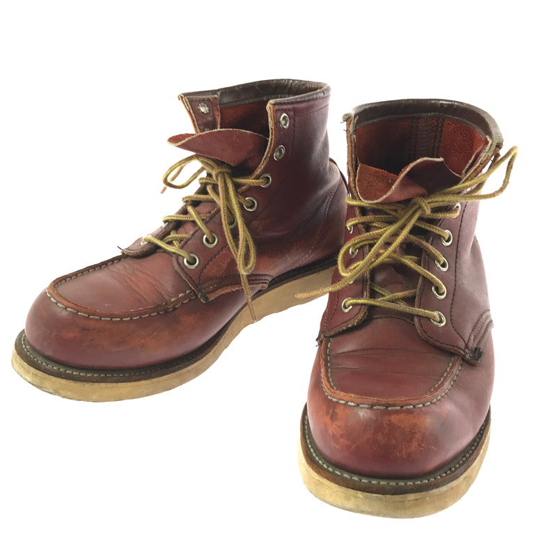 【現状渡し品】【メンズ】 RED WING レッドウィング IRISH SETTER アイリッシュセッター 刺繍タグ USA製 ブーツ 靴 164-260706-na-12-tagh サイズ：7 1/2 E カラー：RED BROWN系 万代Net店