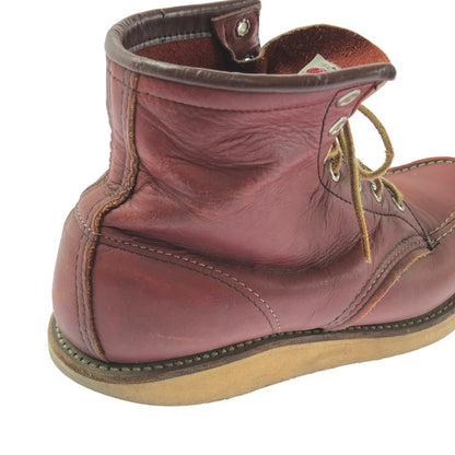 【現状渡し品】【メンズ】 RED WING レッドウィング IRISH SETTER アイリッシュセッター 刺繍タグ USA製 ブーツ 靴 164-260706-na-12-tagh サイズ：7 1/2 E カラー：RED BROWN系 万代Net店