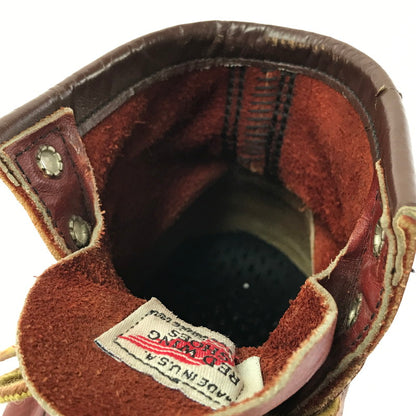 【現状渡し品】【メンズ】 RED WING レッドウィング IRISH SETTER アイリッシュセッター 刺繍タグ USA製 ブーツ 靴 164-260706-na-12-tagh サイズ：7 1/2 E カラー：RED BROWN系 万代Net店