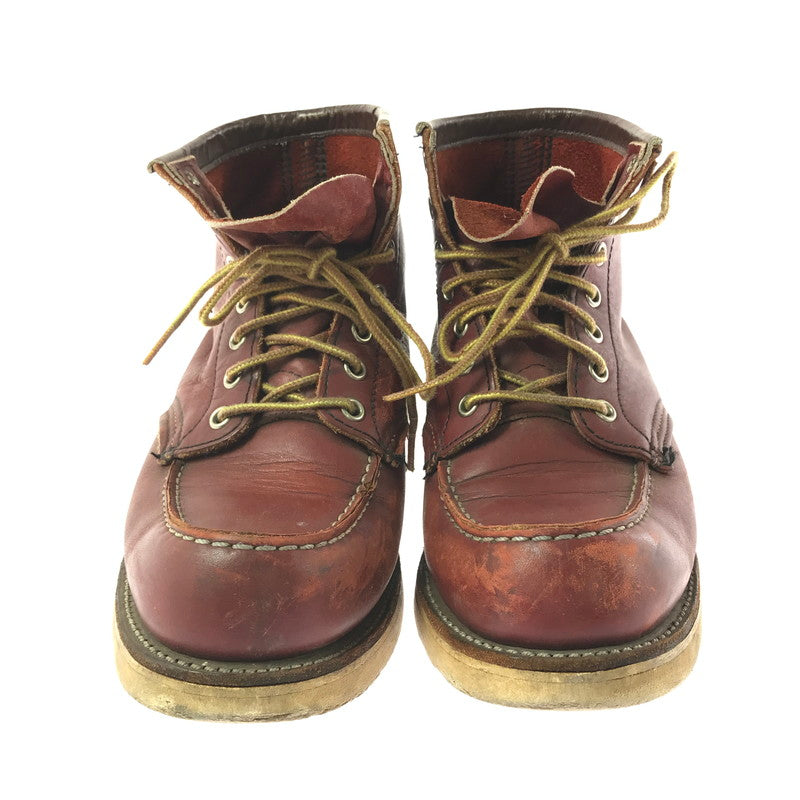 【現状渡し品】【メンズ】 RED WING レッドウィング IRISH SETTER アイリッシュセッター 刺繍タグ USA製 ブーツ 靴 164-260706-na-12-tagh サイズ：7 1/2 E カラー：RED BROWN系 万代Net店