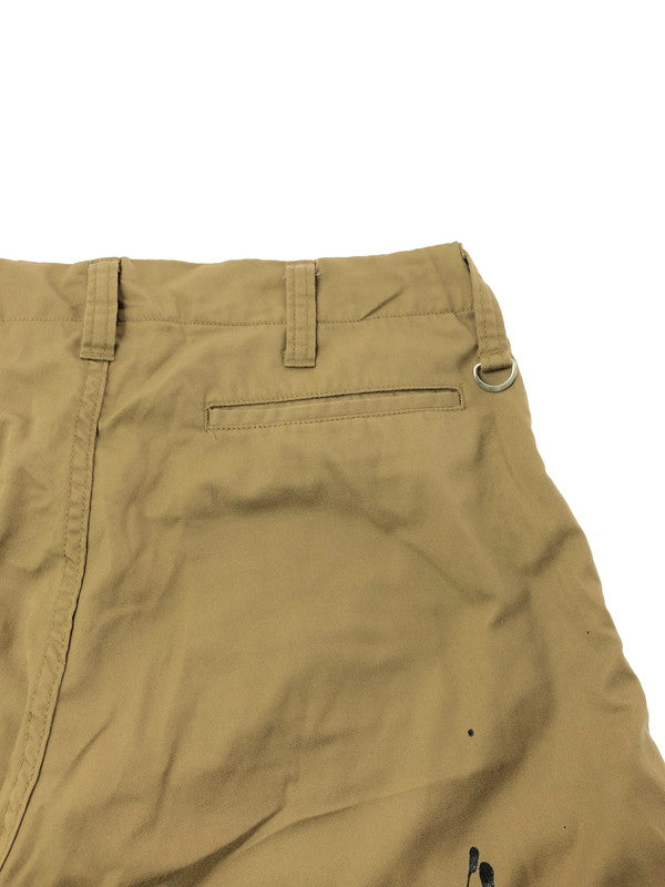【中古品】【メンズ】 UNIFORM EXPERIMENT ユニフォームエクスペリメント 20SS DRIPPING SHORTS UE-200039 ドリッピング ショートパンツ ボトムス 153-260624-rt-22-tagh サイズ：1 カラー：ブラウン 万代Net店