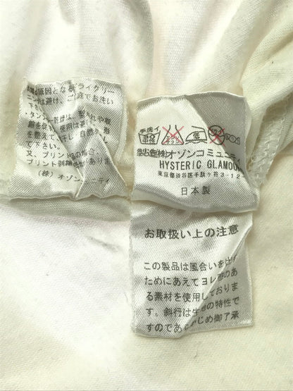 【中古品】【メンズ】 HYSTERIC GLAMOUR ヒステリック グラマー KURT COBAIN PICK ME T-SHIRT 4CT-4643 カート コバーン ピック ミー Tシャツ 140-260619-rt-11-tagh サイズ：L カラー：ホワイト 万代Net店