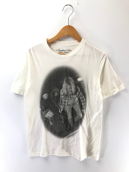 【中古品】【メンズ】 NUMBER(N)INE ナンバーナイン 本人期 TOUCH ME I'M SICK KURT COBAIN T-SHIRT カート コバーン フォト Tシャツ 半袖Tシャツ 140-260630-na-07-tagh サイズ：2 カラー：ホワイト 万代Net店