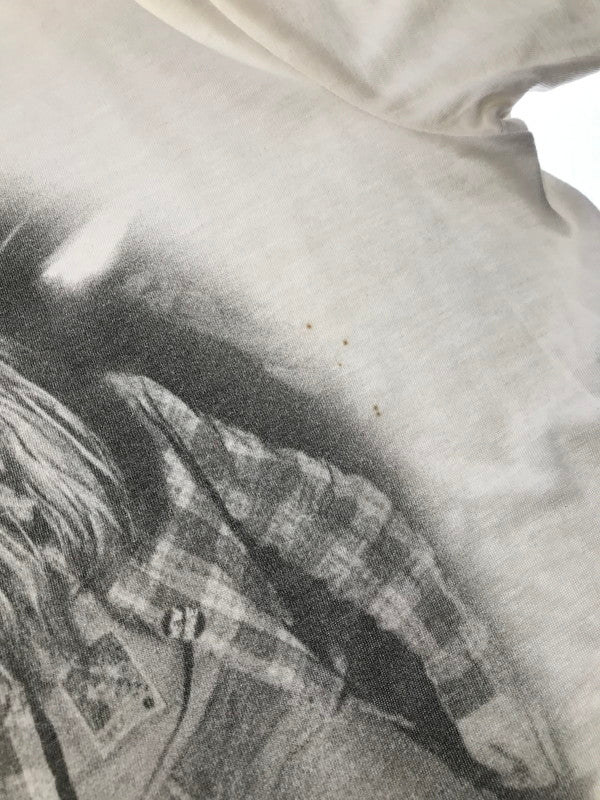 【中古品】【メンズ】 NUMBER(N)INE ナンバーナイン 本人期 TOUCH ME I'M SICK KURT COBAIN T-SHIRT カート コバーン フォト Tシャツ 半袖Tシャツ 140-260630-na-07-tagh サイズ：2 カラー：ホワイト 万代Net店