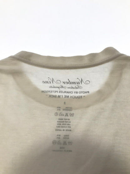 【中古品】【メンズ】 NUMBER(N)INE ナンバーナイン 本人期 TOUCH ME I'M SICK KURT COBAIN T-SHIRT カート コバーン フォト Tシャツ 半袖Tシャツ 140-260630-na-07-tagh サイズ：2 カラー：ホワイト 万代Net店