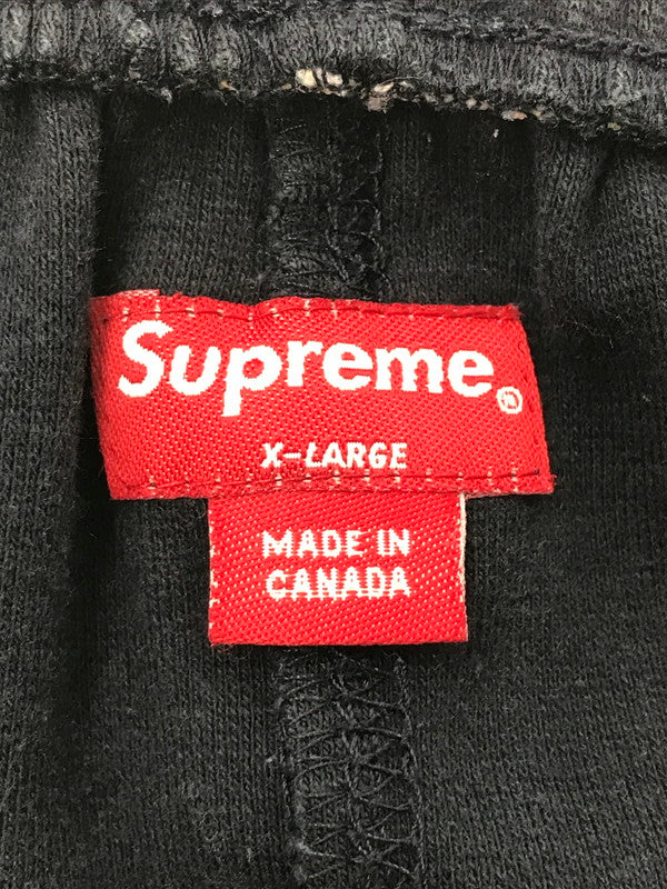 【中古品】【メンズ】 SUPREME シュプリーム 90's SWEAT SHORT PANTS スウェット ショート パンツ ボトムス 初期 紙タグ 149-260701-rt-20-tag サイズ：XL カラー：ブラック 万代Net店