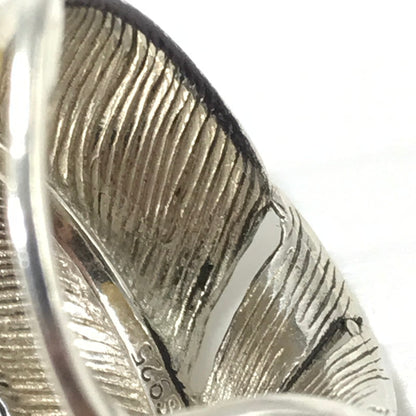 【中古品】【メンズ】 SV925 FEATHER RING フェザー リング 指輪 アクセサリー 191-260624-na-03-tagh カラー：シルバー/ゴールド 万代Net店