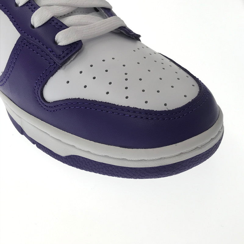 【中古品】【メンズ】 NIKE ナイキ DUNK LOW RETRO DD1391-104 ダンク ロー レトロ スニーカー 靴 160-260612-na-18-tagh サイズ：27.5cm US 9.5 カラー：WHITE/COURT PURPLE 万代Net店