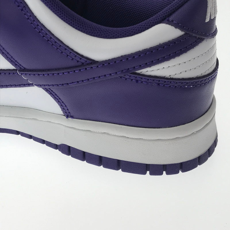 【中古品】【メンズ】 NIKE ナイキ DUNK LOW RETRO DD1391-104 ダンク ロー レトロ スニーカー 靴 160-260612-na-18-tagh サイズ：27.5cm US 9.5 カラー：WHITE/COURT PURPLE 万代Net店