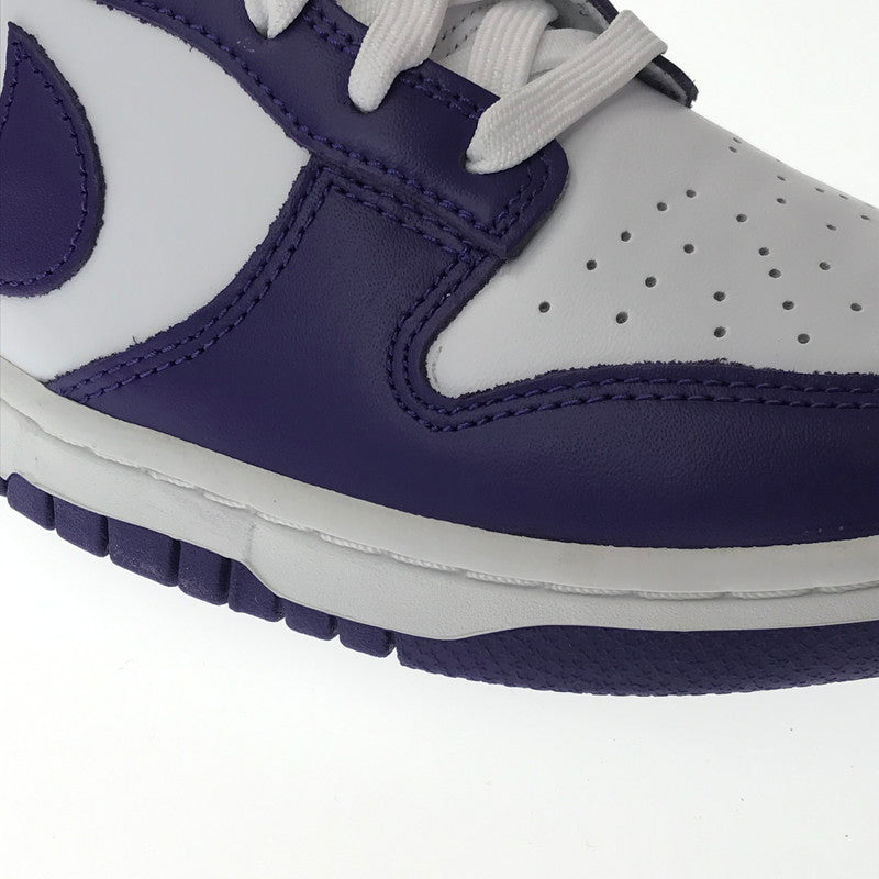 【中古品】【メンズ】 NIKE ナイキ DUNK LOW RETRO DD1391-104 ダンク ロー レトロ スニーカー 靴 160-260612-na-18-tagh サイズ：27.5cm US 9.5 カラー：WHITE/COURT PURPLE 万代Net店