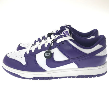 【中古品】【メンズ】 NIKE ナイキ DUNK LOW RETRO DD1391-104 ダンク ロー レトロ スニーカー 靴 160-260612-na-18-tagh サイズ：27.5cm US 9.5 カラー：WHITE/COURT PURPLE 万代Net店
