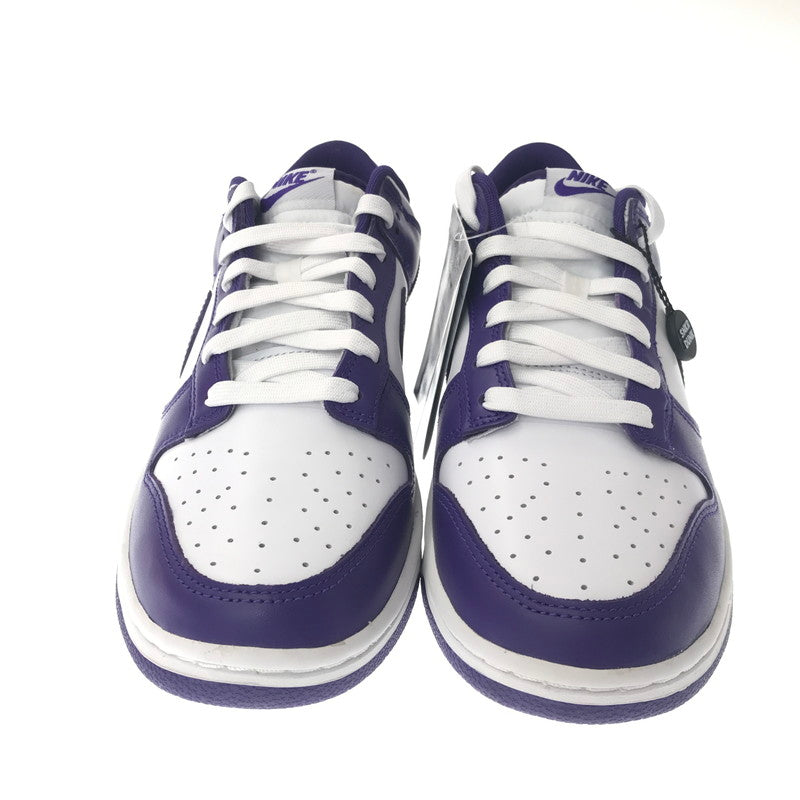 【中古品】【メンズ】 NIKE ナイキ DUNK LOW RETRO DD1391-104 ダンク ロー レトロ スニーカー 靴 160-260612-na-18-tagh サイズ：27.5cm US 9.5 カラー：WHITE/COURT PURPLE 万代Net店