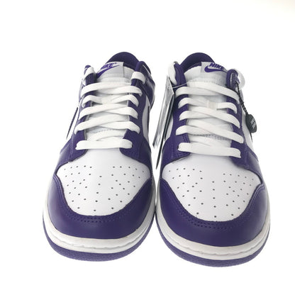 【中古品】【メンズ】 NIKE ナイキ DUNK LOW RETRO DD1391-104 ダンク ロー レトロ スニーカー 靴 160-260612-na-18-tagh サイズ：27.5cm US 9.5 カラー：WHITE/COURT PURPLE 万代Net店