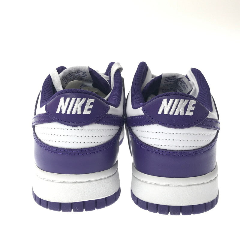 【中古品】【メンズ】 NIKE ナイキ DUNK LOW RETRO DD1391-104 ダンク ロー レトロ スニーカー 靴 160-260612-na-18-tagh サイズ：27.5cm US 9.5 カラー：WHITE/COURT PURPLE 万代Net店