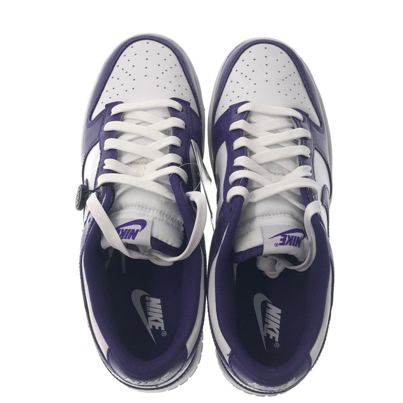 【中古品】【メンズ】 NIKE ナイキ DUNK LOW RETRO DD1391-104 ダンク ロー レトロ スニーカー 靴 160-260612-na-18-tagh サイズ：27.5cm US 9.5 カラー：WHITE/COURT PURPLE 万代Net店
