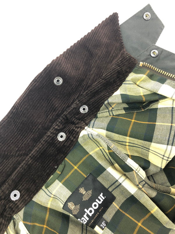 【現状渡し品】【メンズ】 BARBOUR バブアー BEDALE OS WAX JACKET 232MWX1679 ビデイル ワックス ジャケット アウター 144-260622-na-25-tagh サイズ：38 カラー：オリーブ 万代Net店