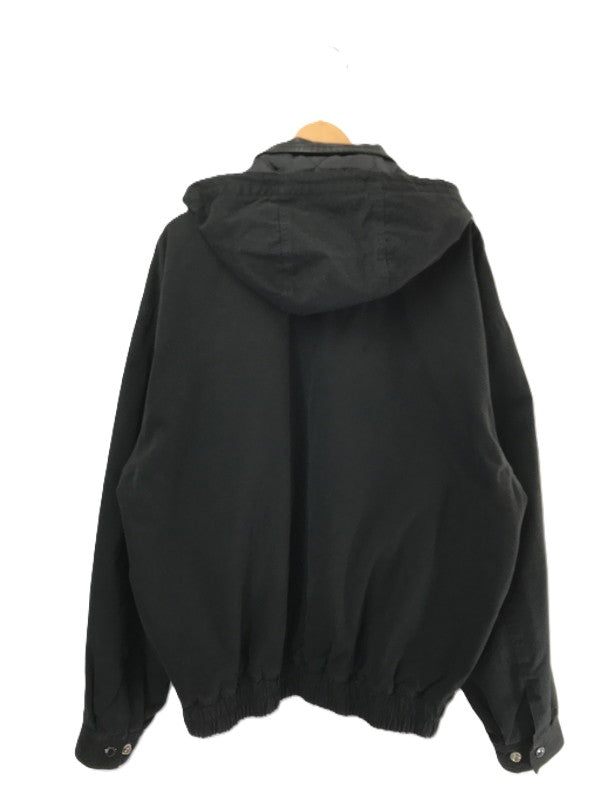 【中古品】【メンズ】 SUPREME シュプリーム 23AW LEATHER COLLAR UTILITY JACKET レザー カラー ユーティリティ ジャケット ライトアウター 149-260701-rt-19-tag サイズ：L カラー：ブラック 万代Net店