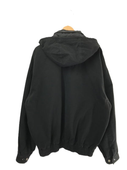 【中古品】【メンズ】 SUPREME シュプリーム 23AW LEATHER COLLAR UTILITY JACKET レザー カラー ユーティリティ ジャケット ライトアウター 149-260701-rt-19-tag サイズ：L カラー：ブラック 万代Net店