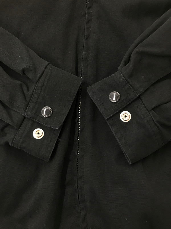 【中古品】【メンズ】 SUPREME シュプリーム 23AW LEATHER COLLAR UTILITY JACKET レザー カラー ユーティリティ ジャケット ライトアウター 149-260701-rt-19-tag サイズ：L カラー：ブラック 万代Net店