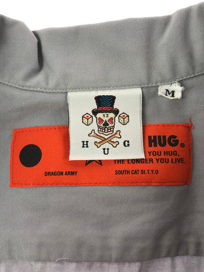 【中古品】【メンズ】 CREAM SODA クリーム ソーダ HEAVEN UNDER GROUND ROCK'N'ROLL S S WORK SHIRT ヘブン・アンダー・グラウンド ロックンロール ワークシャツ 142-260619-rt-17-tagh サイズ：M カラー：グレー 万代Net店