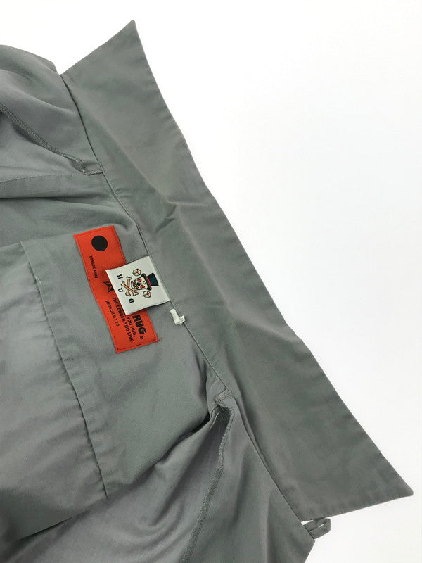 【中古品】【メンズ】 CREAM SODA クリーム ソーダ HEAVEN UNDER GROUND ROCK'N'ROLL S S WORK SHIRT ヘブン・アンダー・グラウンド ロックンロール ワークシャツ 142-260619-rt-17-tagh サイズ：M カラー：グレー 万代Net店