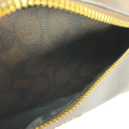 【中古品】【レディース】 COACH コーチ SIGNATURE BAG D1921-F32200 シグネイチャー バッグ デイバッグ リュック カバン 180-260717-rt-29-tagh カラー：ブラウン/ブラック 万代Net店