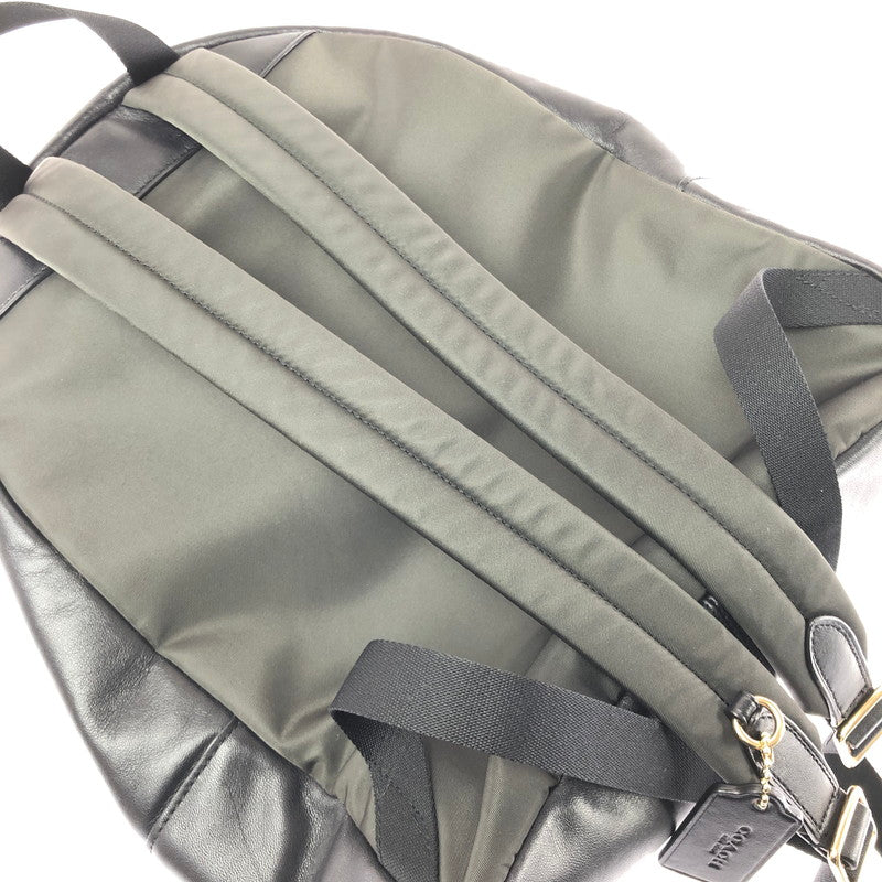 【中古品】【レディース】 COACH コーチ SIGNATURE BAG D1921-F32200 シグネイチャー バッグ デイバッグ リュック カバン 180-260717-rt-29-tagh カラー：ブラウン/ブラック 万代Net店
