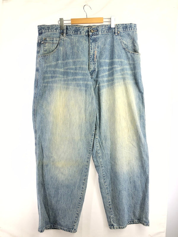 【中古品】【メンズ】 PELLEPELLE ペレペレ 00's WIDE DENIM PANTS 2000年代 ワイド デニム パンツ 香港製 ジーンズ ボトムス 157-260624-rt-08-tagh サイズ：W44 カラー：インディゴ 万代Net店