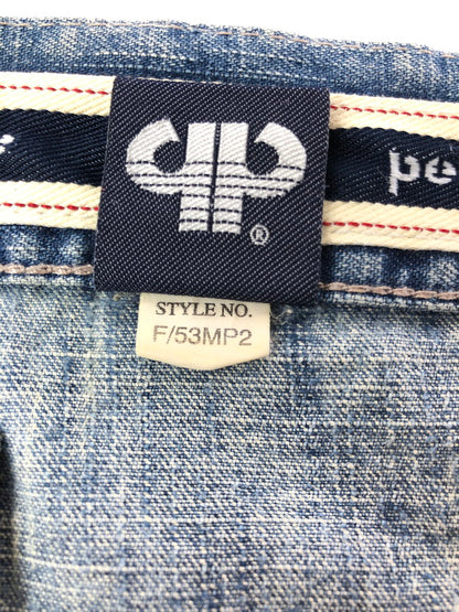 【中古品】【メンズ】 PELLEPELLE ペレペレ 00's WIDE DENIM PANTS 2000年代 ワイド デニム パンツ 香港製 ジーンズ ボトムス 157-260624-rt-08-tagh サイズ：W44 カラー：インディゴ 万代Net店