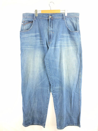 【中古品】【メンズ】 PELLEPELLE ペレペレ 00's WIDE DENIM PANTS 2000年代 ワイド デニム パンツ 香港製 ジーンズ ボトムス 157-260624-rt-06-tagh サイズ：W44 カラー：インディゴ 万代Net店