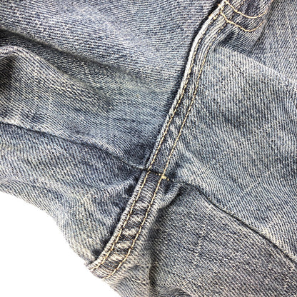 【中古品】【メンズ】 PELLEPELLE ペレペレ 00's WIDE DENIM PANTS 2000年代 ワイド デニム パンツ 香港製 ジーンズ ボトムス 157-260624-rt-06-tagh サイズ：W44 カラー：インディゴ 万代Net店