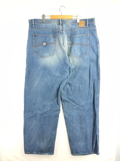 【中古品】【メンズ】 PELLEPELLE ペレペレ 00's WIDE DENIM PANTS 2000年代 ワイド デニム パンツ 香港製 ジーンズ ボトムス 157-260624-rt-06-tagh サイズ：W44 カラー：インディゴ 万代Net店