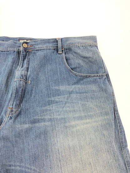 【中古品】【メンズ】 PELLEPELLE ペレペレ 00's WIDE DENIM PANTS 2000年代 ワイド デニム パンツ 香港製 ジーンズ ボトムス 157-260624-rt-06-tagh サイズ：W44 カラー：インディゴ 万代Net店