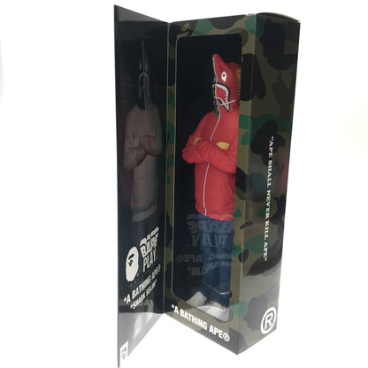 【中古美品】【メンズ】 A BATHING APE アベイシングエイプ SHARK SEIJIN FIGURE シャーク星人 フィギュア 208-260613-na-06-tagh 万代Net店