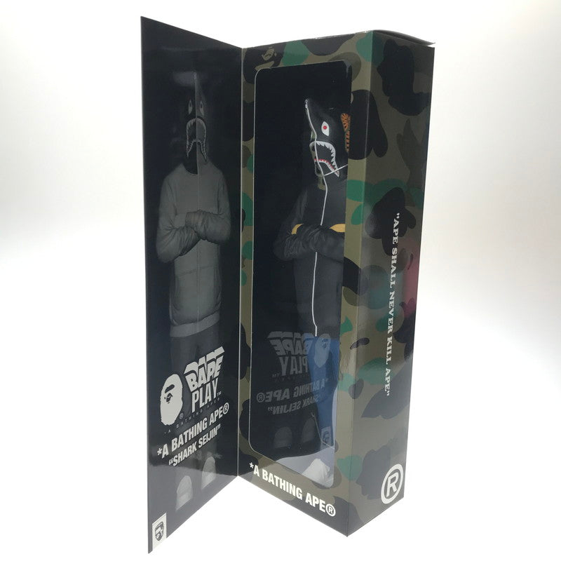 【中古美品】【メンズ】 A BATHING APE アベイシングエイプ SHARK SEIJIN FIGURE シャーク星人 フィギュア 208-260613-na-05-tagh 万代Net店
